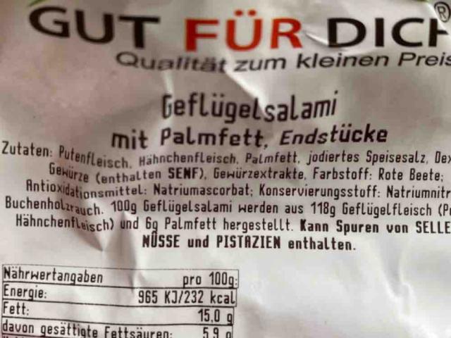 Geflügelsalami, mit Palmfett von internetobermacker | Hochgeladen von: internetobermacker