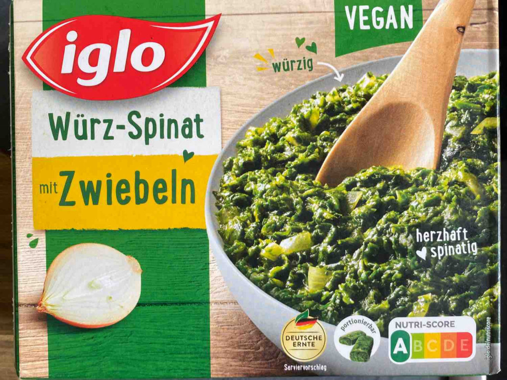 Vegane Würz-Spinat, mit Zwiebeln by nikitacote | Hochgeladen von: nikitacote