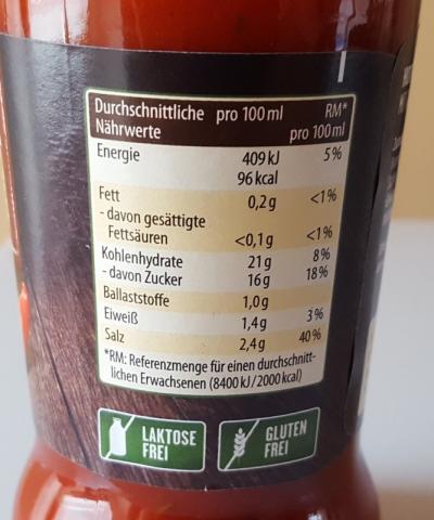 Hot Chili Sauce Nährwerte | Hochgeladen von: Salzstangen123