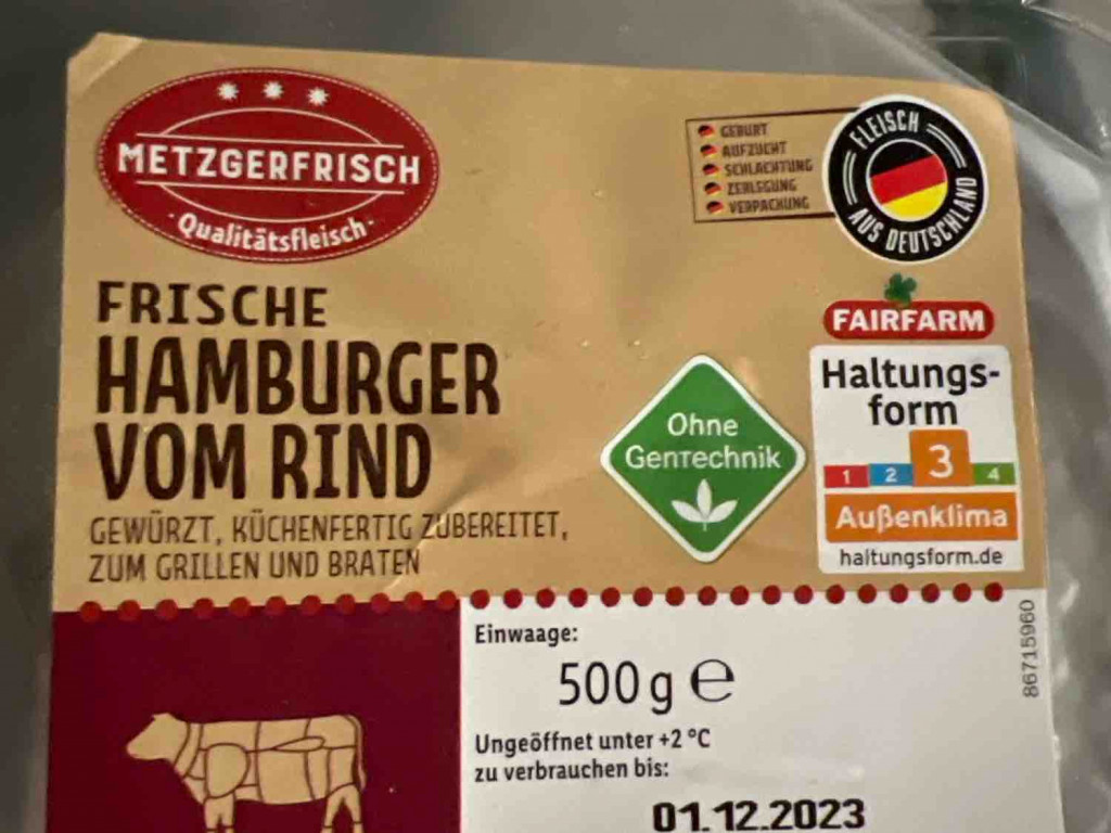 Lidl Metzgerfrisch Frische Hamburger vom Rind von Matze207 | Hochgeladen von: Matze207