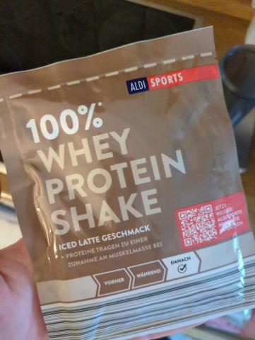 100% Whey Protein Shake, Iced Latte von Marmo52 | Hochgeladen von: Marmo52