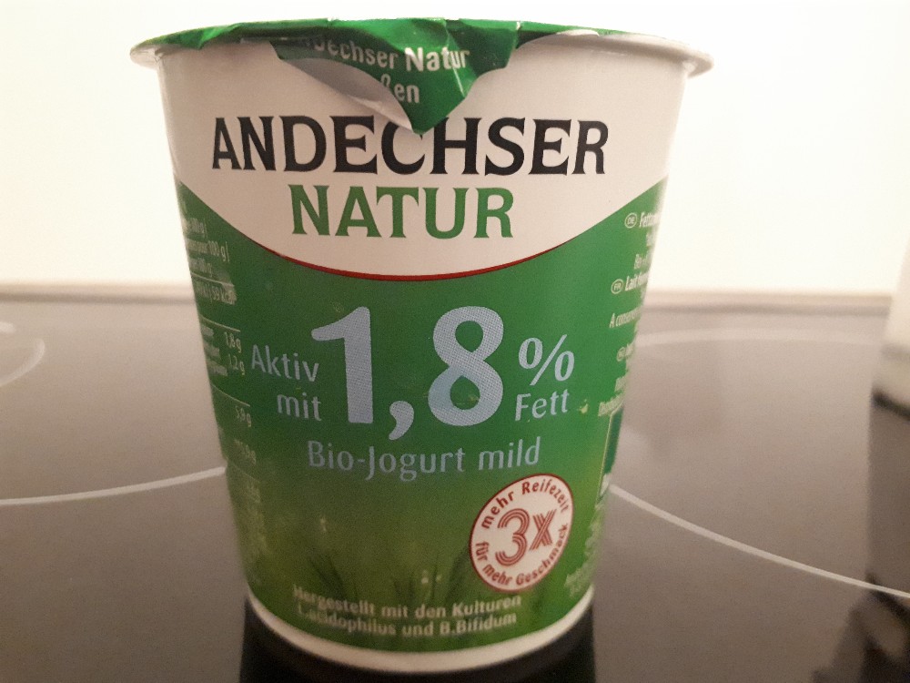 Andechser Bio-Joghurt, 1,8 % Fett von Laura Li | Hochgeladen von: Laura Li