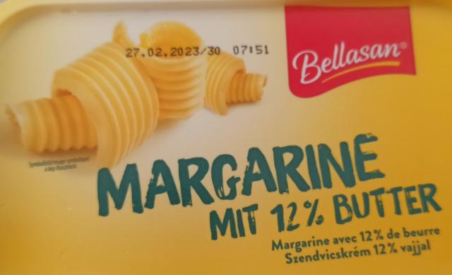 Bellasan Margarine mit 12% Butter, Neutral, Butter | Hochgeladen von: bste
