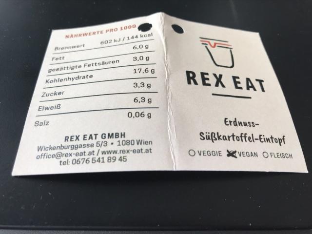 Rex Eat: Erdnuss-Süßkartoffel-Eintopf | Hochgeladen von: chriger