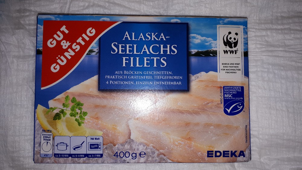 Alaska-Seelachs Filets, tiefgefroren von Enomis62 | Hochgeladen von: Enomis62