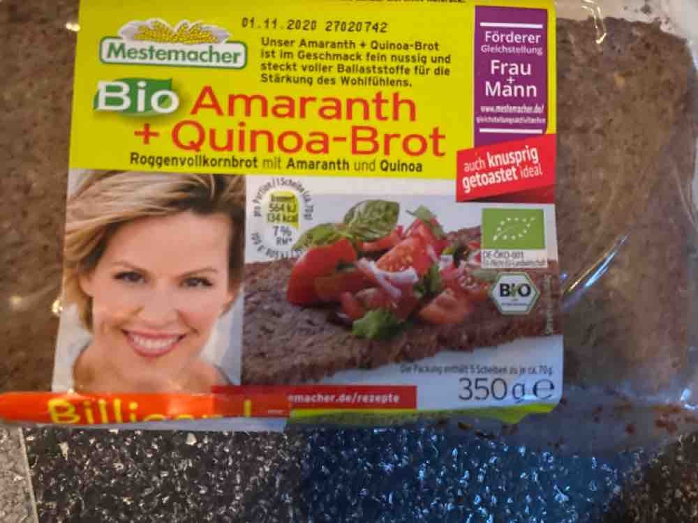 Amaranth Quinoa-Brot von RappelZappel | Hochgeladen von: RappelZappel