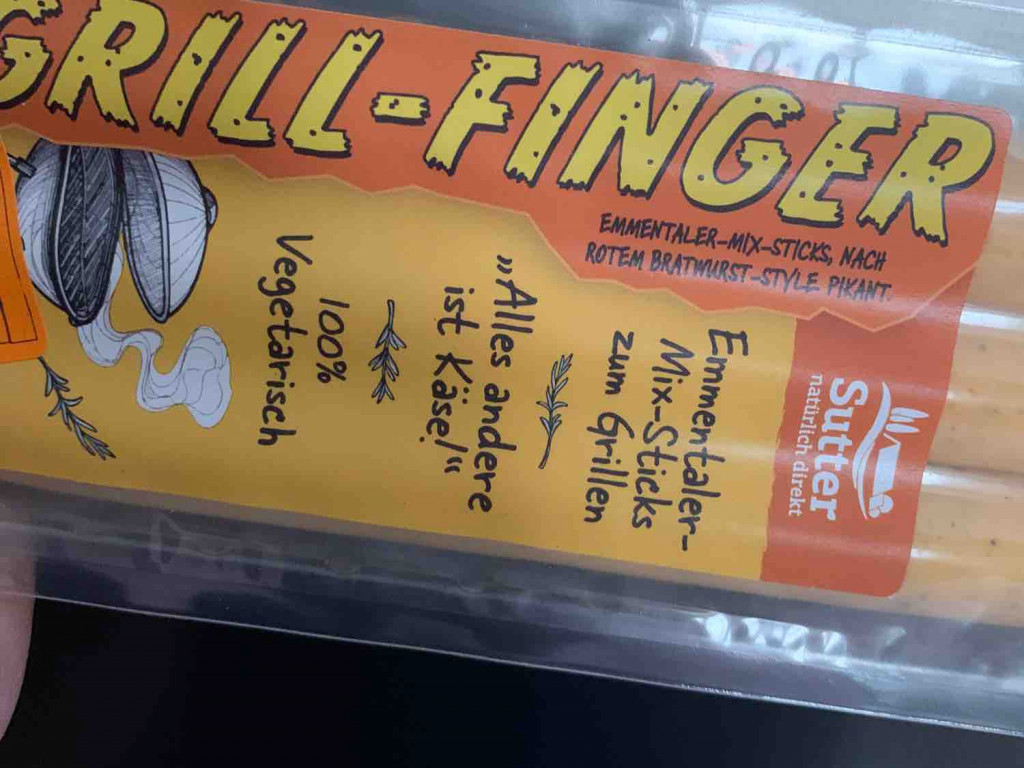 Grill Finger, Emmentaler-Mix-Sticks von HSimsch | Hochgeladen von: HSimsch
