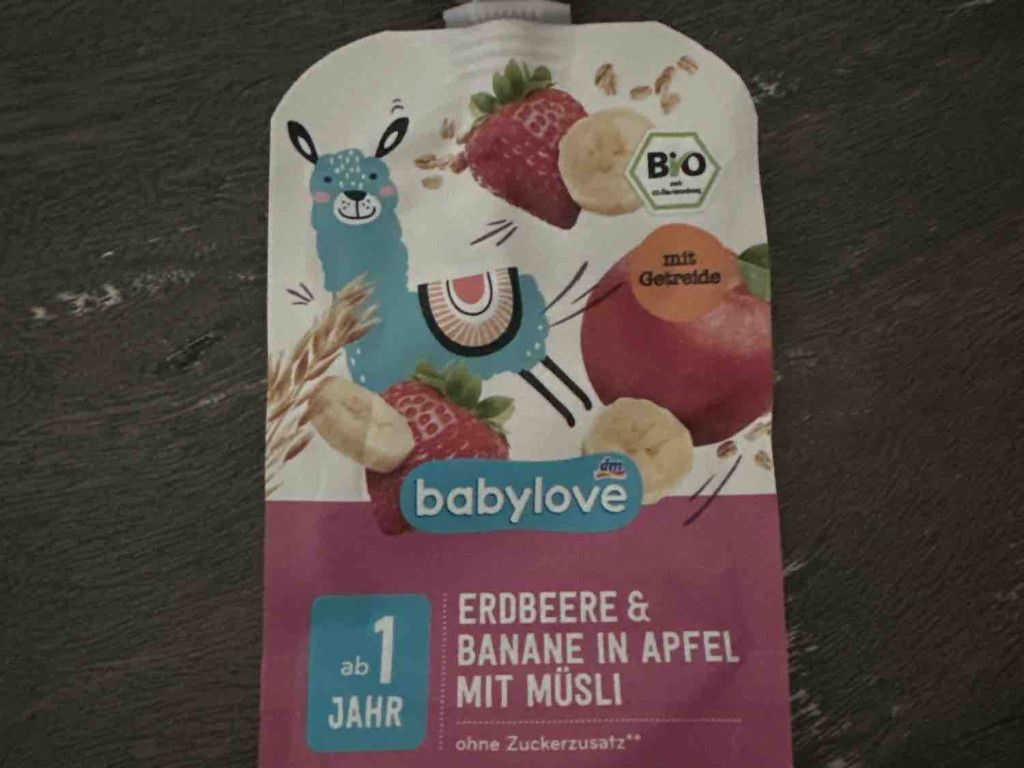 babylove Erdbeere & Banane in Apfel mit Müsli von wewillsee9 | Hochgeladen von: wewillsee91