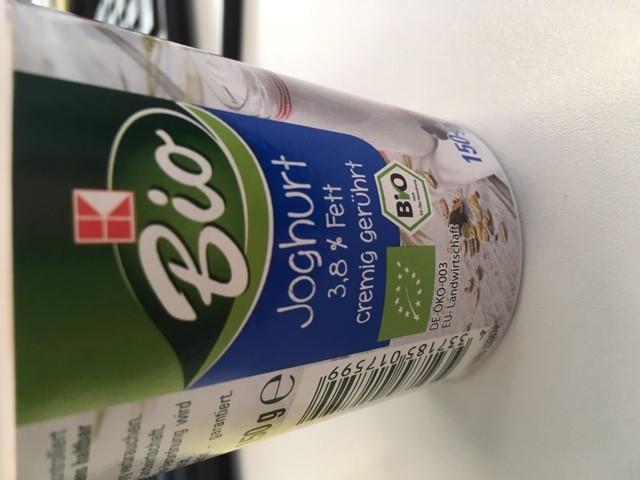 Joghurt mild cremig gerührt, 3,8 % - K-bio | Hochgeladen von: logologic