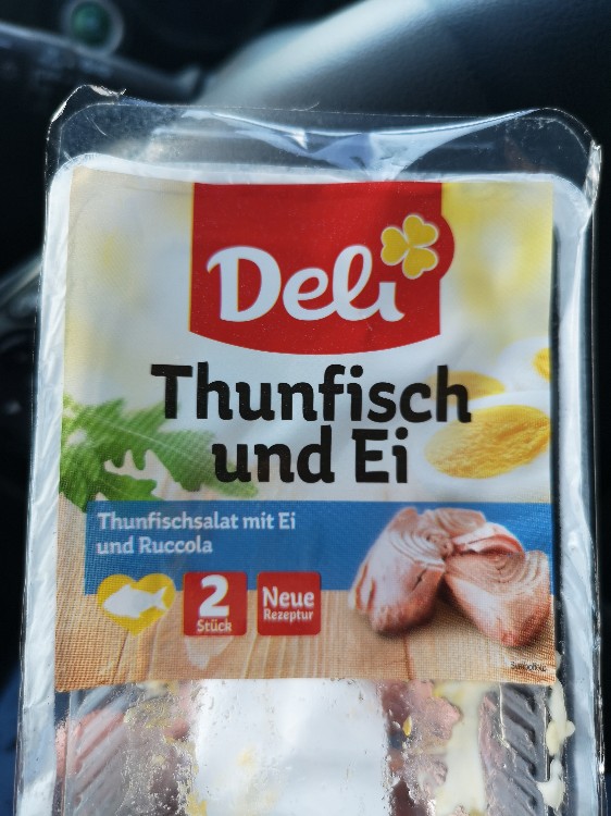 Thunfisch und Ei, Sandwich mit Thinfischsalat, Ei und Rucola von | Hochgeladen von: simonekain773