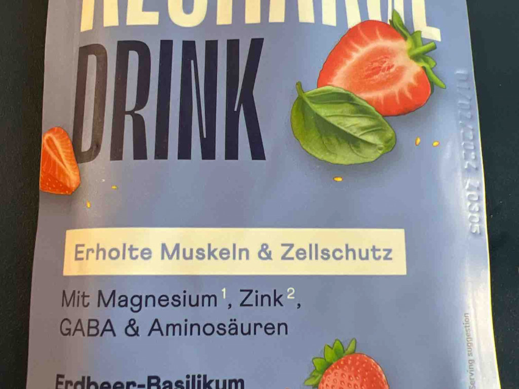 Recharge Drink, Erdbeer-Basilikum von Dukatz | Hochgeladen von: Dukatz