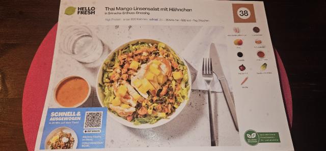 Thai Mango Linsensalat mit Hähnchen von Batou84 | Hochgeladen von: Batou84