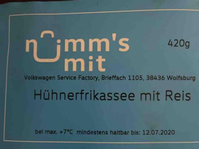 Hühnerfrikassee mit Reis von gesmo80 | Hochgeladen von: gesmo80