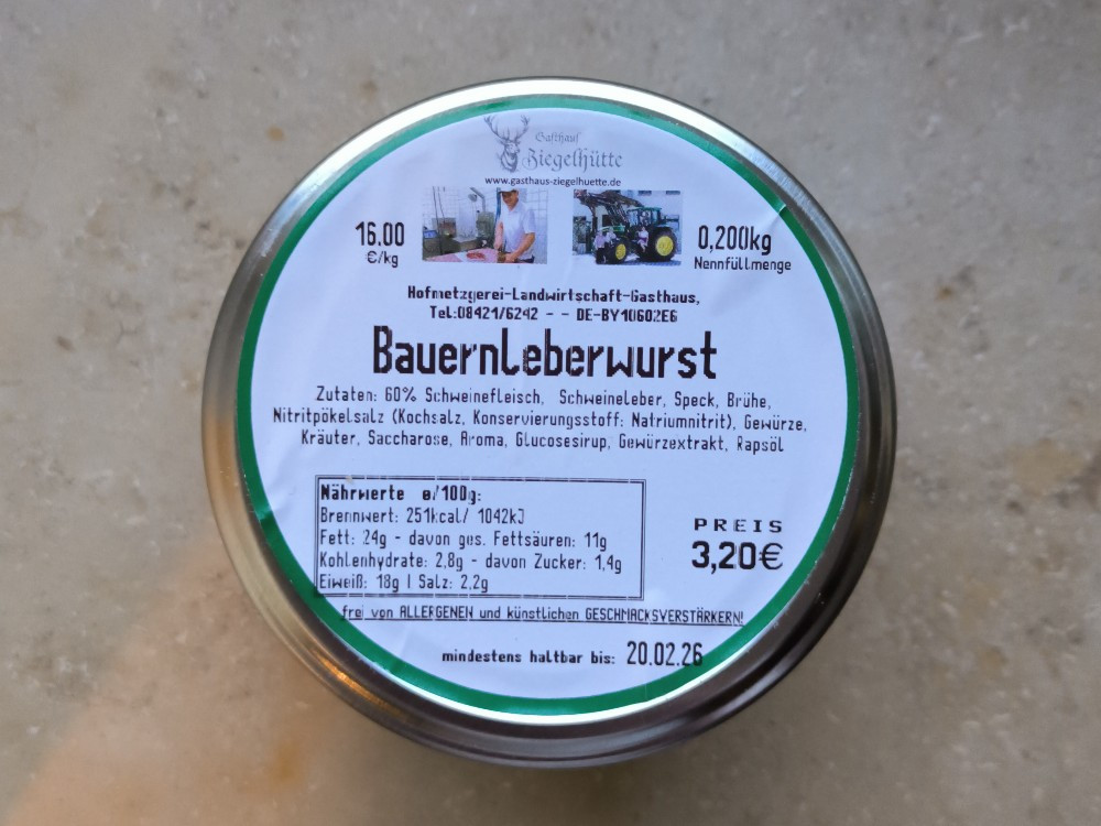 Bauernleberwurst Ziegelhütte von alfonz | Hochgeladen von: alfonz Bauernleberwurst Ziegelhütte von alfonz | Hochgeladen von: alfonz