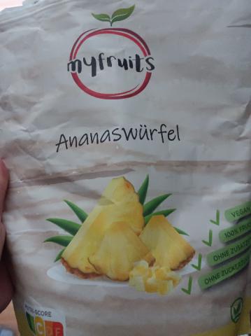 myfruits ananas gefriertgetrocknet, ananas von EffHa | Hochgeladen von: EffHa