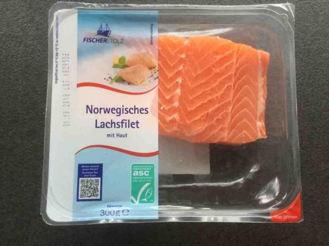 Norwegisches Lachsfilet , mit Haut von REngel | Hochgeladen von: REngel