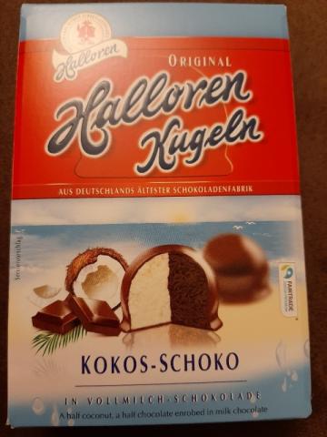 Halloren Kugeln, Kokos-Schoko in Vollmilch-Schokolade von inamer | Hochgeladen von: inamer373