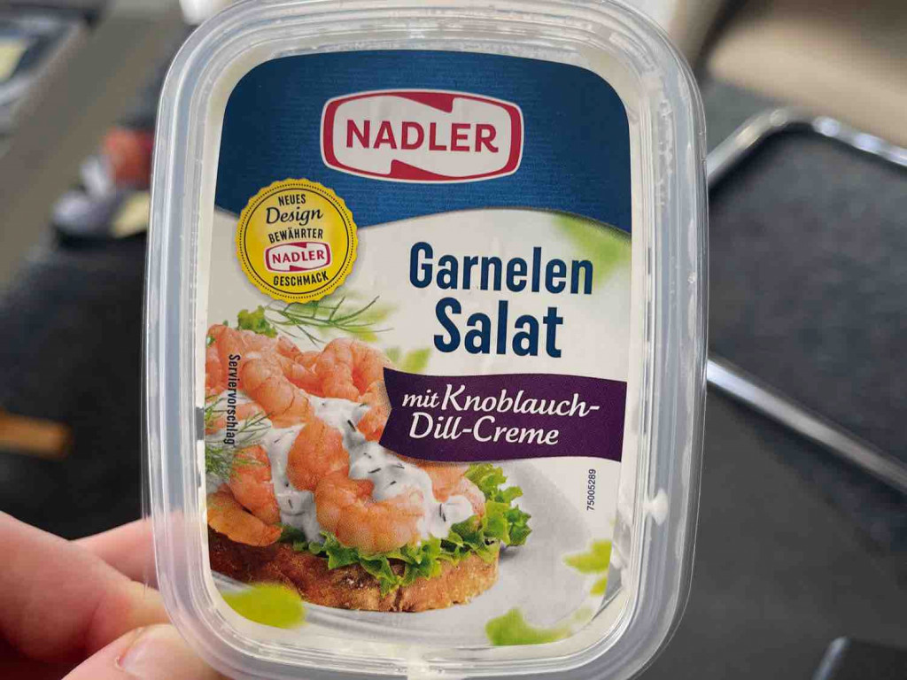 Nadler, Garnelen Salat mit Knoblauch-Dill-Creme Kalorien - Neue ...