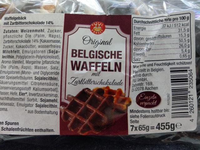 Belgische Waffeln, mit Zartbitterschokolade von Baerli94 | Hochgeladen von: Baerli94