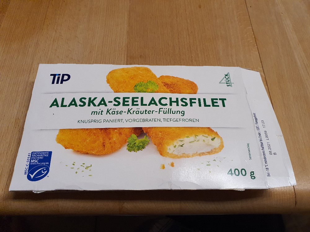 Alaska-Seelachsfilet, gefüllt mit Käse Kräuter Füllung von uwehe | Hochgeladen von: uweheun658