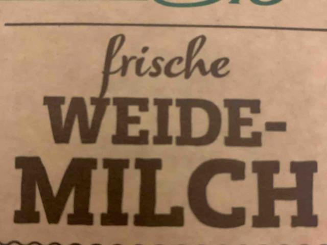 frische WEIDEMILCH, 3,8% Fett von Jerome12 | Hochgeladen von: Jerome12