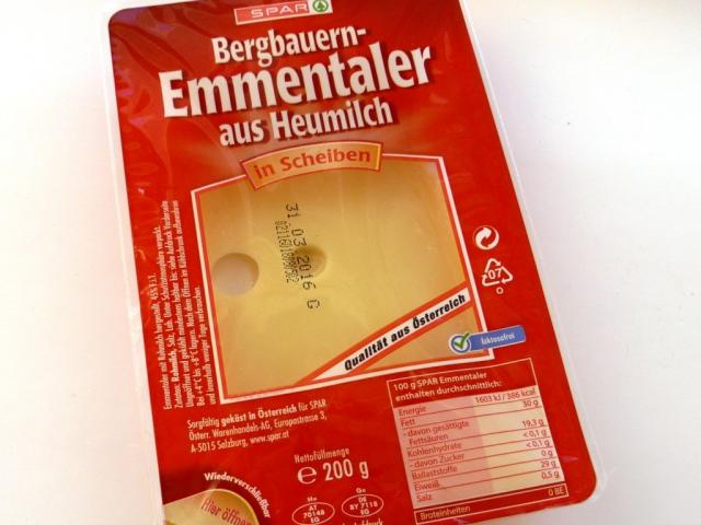 Bergbauern-Emmentaler aus Heumilch | Hochgeladen von: quarterpounder