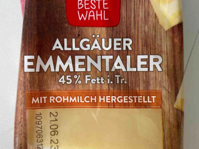 Allgäuer Emmentaler, 45% Fett by limonade | Uploaded by: limonade