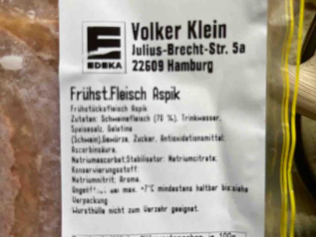 Frühstück Fleisch in Aspik von Lali2023 | Hochgeladen von: Lali2023