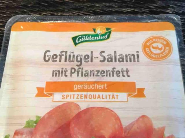 Geflügel-Salami, mit Pflanzenfett von Nonny | Hochgeladen von: Nonny