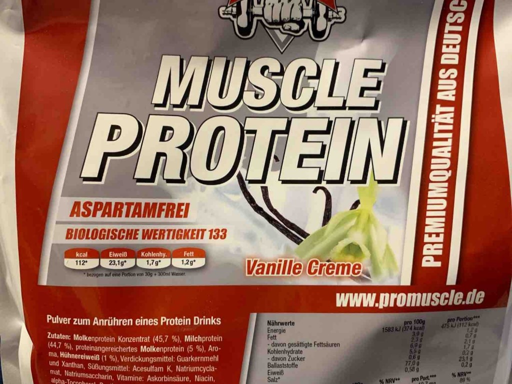 Muscle Protein Vanille Creme von Tommy21 | Hochgeladen von: Tommy21