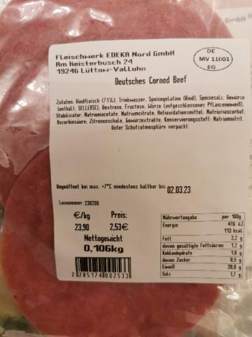 Dt. Corned Beef von swernersen | Hochgeladen von: swernersen