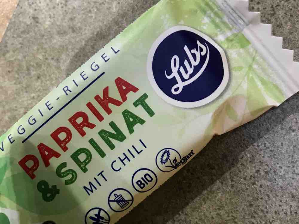 Veggie-Riegel Paprika & Spinat von vincessa | Hochgeladen von: vincessa