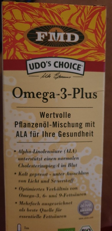 Udos Choice Omega-3-Plus Öl von teacup22 | Hochgeladen von: teacup22