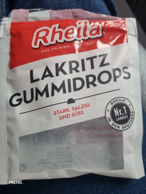 Rheila Lakritz Gummidrops, stark salzig süss von marina5376 | Hochgeladen von: marina5376