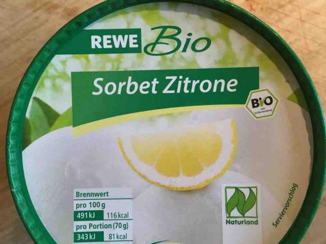 Bio Sorbet, Zitrone von paulaner | Hochgeladen von: paulaner