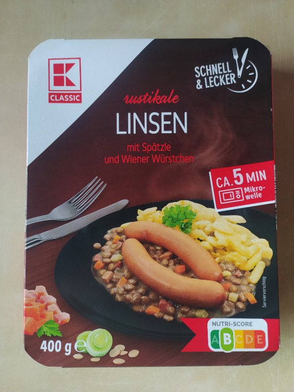 rustikale Linsen, mit Spätzle und Wiener Würstchen von nadja3009 | Hochgeladen von: nadja3009