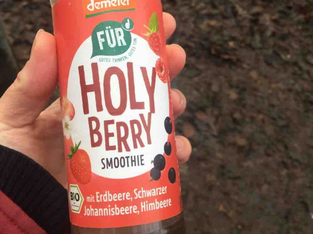 Holy Berry Smoothie, mit Erdbeere, Schwarze Johannisbeere, Himbe | Hochgeladen von: sandrajadasch640