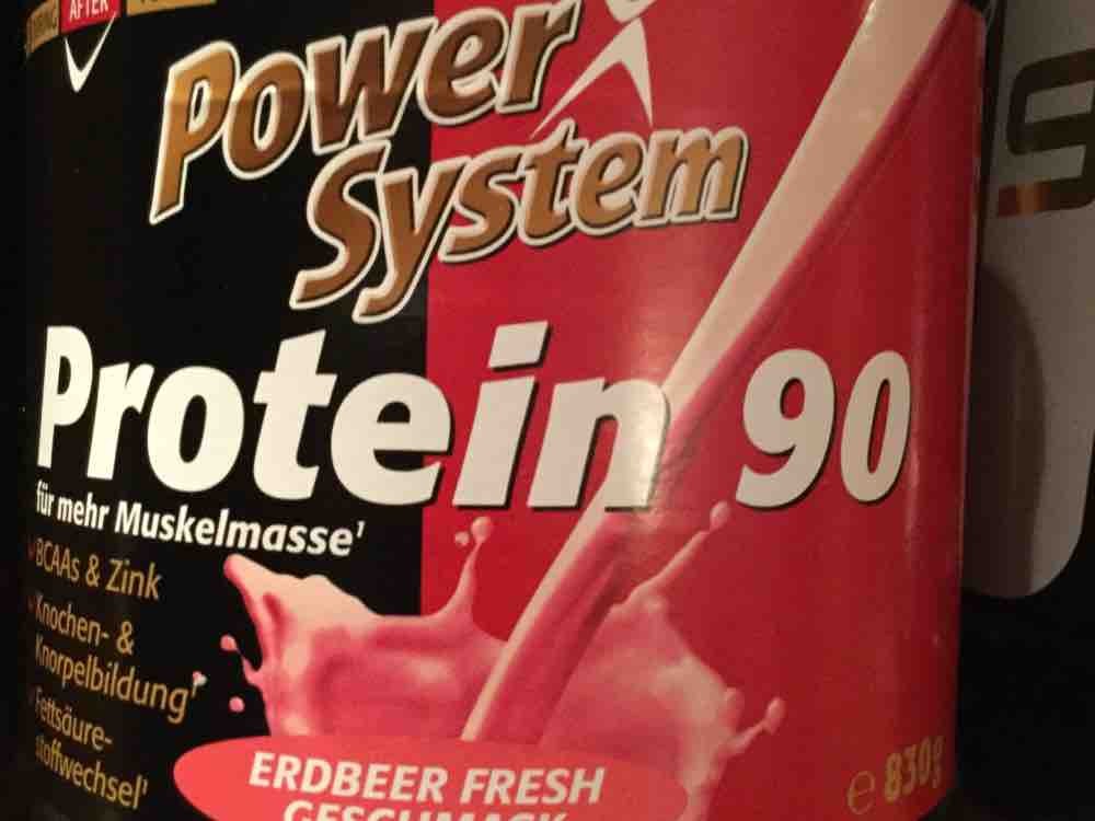 Protein 90 Shake , Erdbeer fresh von HelmutWUP | Hochgeladen von: HelmutWUP