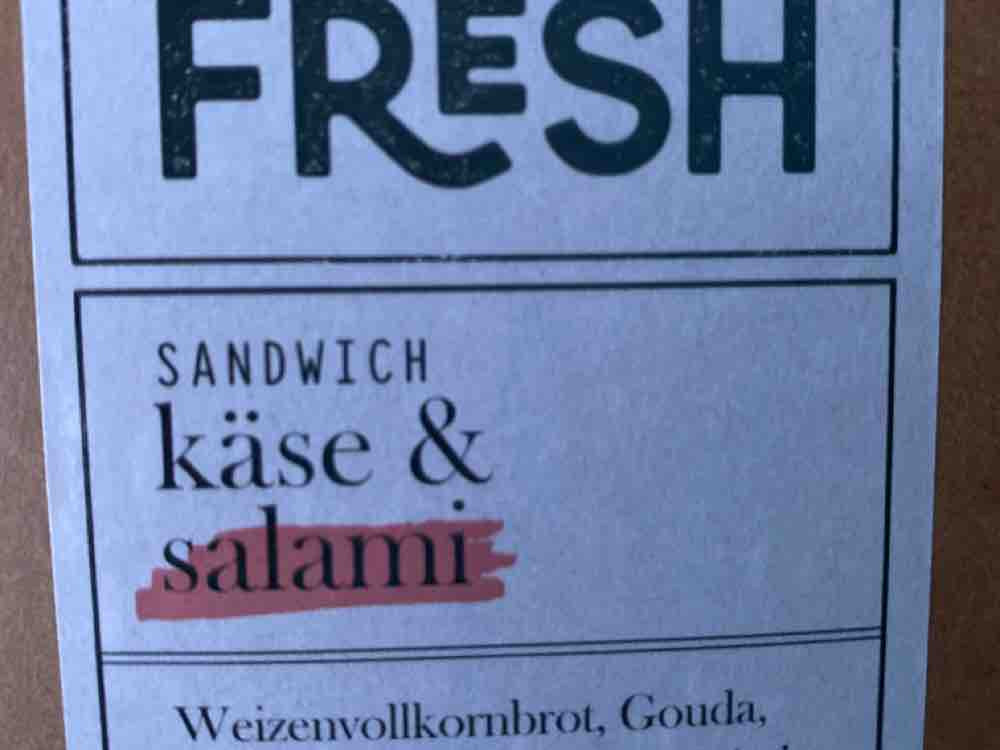 Go Fresh  Sandwich Salami Gouda von xTrollzorex | Hochgeladen von: xTrollzorex