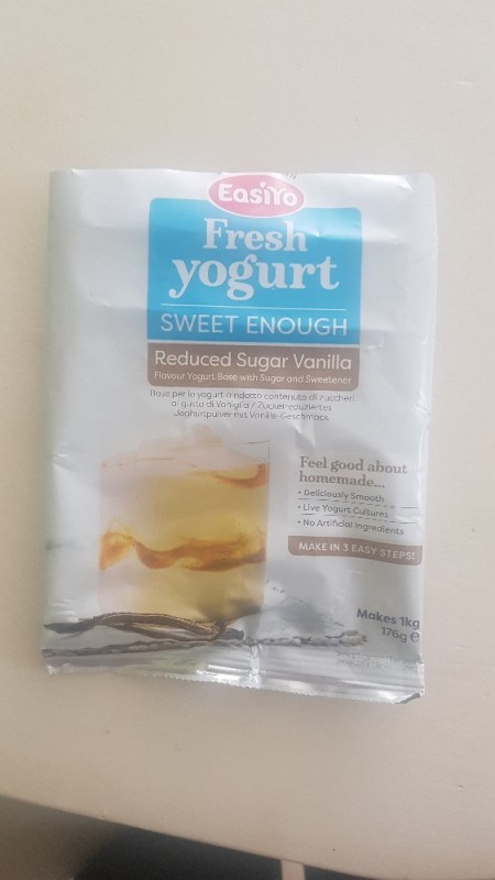 Frech Yogurt zuckerreduziert Vanille, Milchtrockenmasse 87% von  | Hochgeladen von: Baume