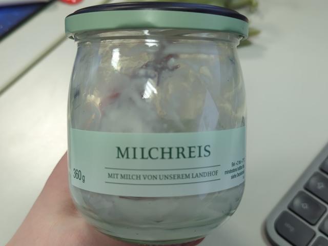 Milchreis (Zum Dorfkrug 360g) von Rocket97 | Hochgeladen von: Rocket97 Milchreis (Zum Dorfkrug 360g) von Rocket97 | Hochgeladen von: Rocket97