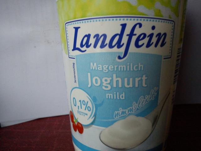 Magermilch Joghurt , mild 0,1% Fett Landfine | Hochgeladen von: GatoDin