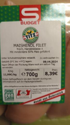 Maishendl Filet, frisch, ungewürzt by mr.selli | Hochgeladen von: mr.selli