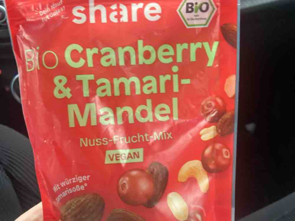 Cranberry & Tamari Mandel, Bio Nuss-Frucht-Mix von nibe22 | Hochgeladen von: nibe22