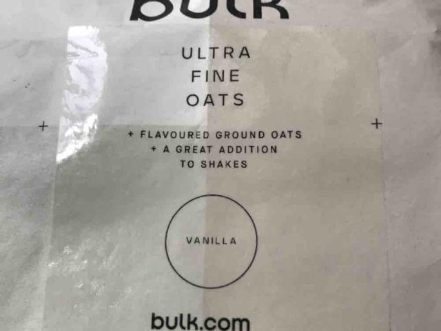 Bulk Ultra Fine Oats Vanilla von kr225 | Hochgeladen von: kr225