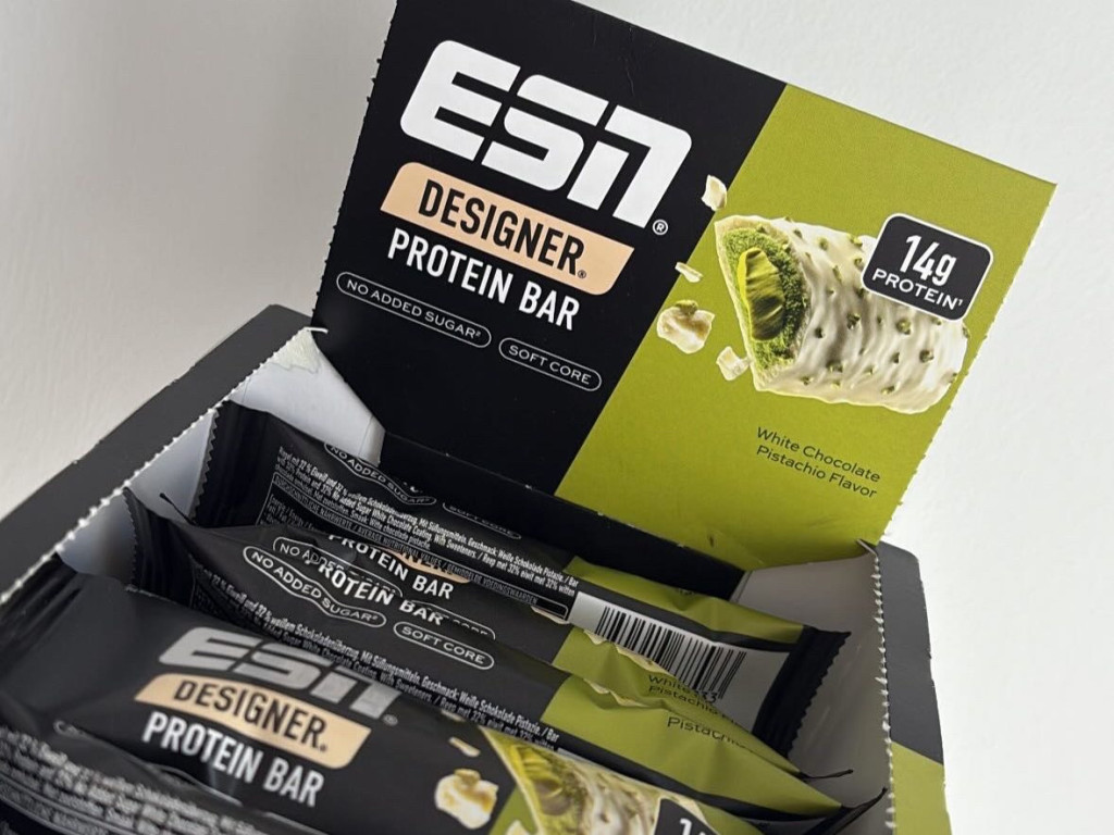 ESN Designer Bar White Chocolate Pistachio Flavor von jennyweiri | Hochgeladen von: jennyweirich ESN Designer Bar White Chocolate Pistachio Flavor von jennyweiri | Hochgeladen von: jennyweirich
