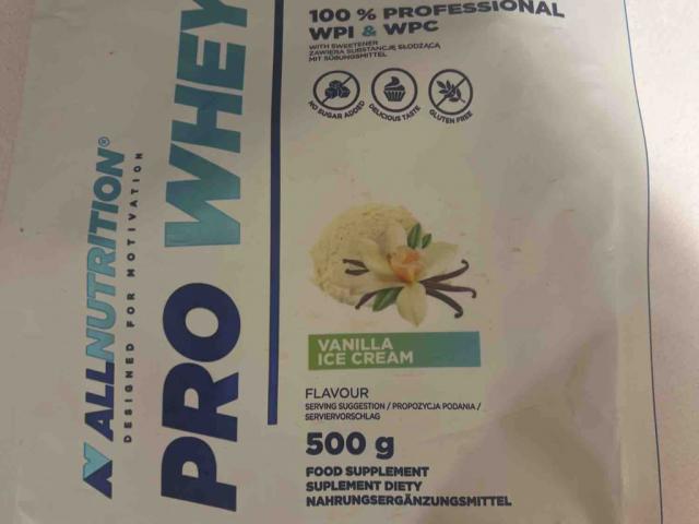 All Nutrition Pro Whey - Vanilla Ice Cream von Minkypinky | Hochgeladen von: Minkypinky