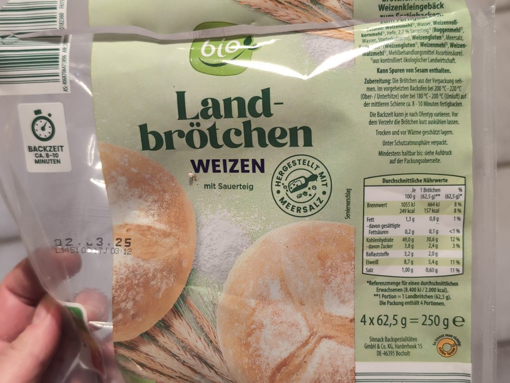 Landbrötchen Weizen, bio von Duis_Svenni | Hochgeladen von: Duis_Svenni