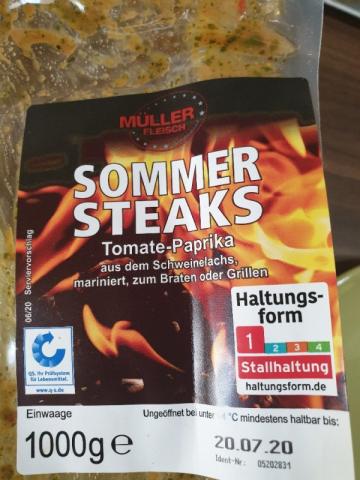 Sommersteaks Tomate Paprika von Merida92 | Hochgeladen von: Merida92