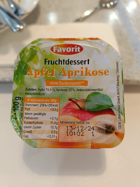 Fruchtdessert Apfel-Aprikose von tomtom65 | Hochgeladen von: tomtom65